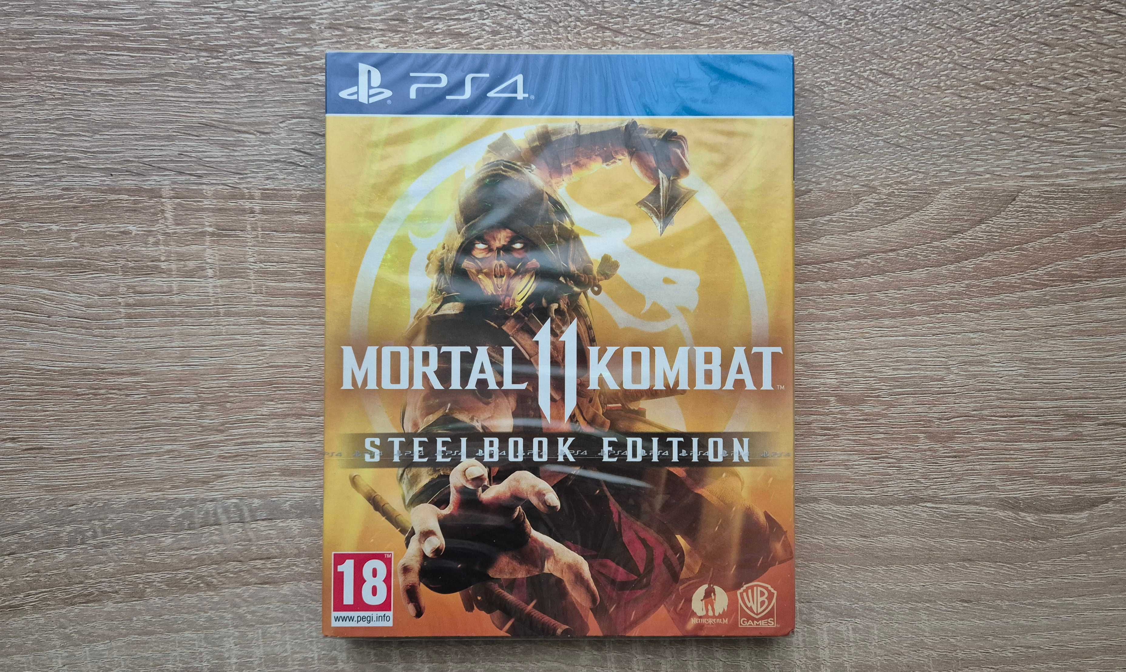 PS4/PS5 Mortal Kombat 11 Steelbook Edition (новий, рос. субтитри)