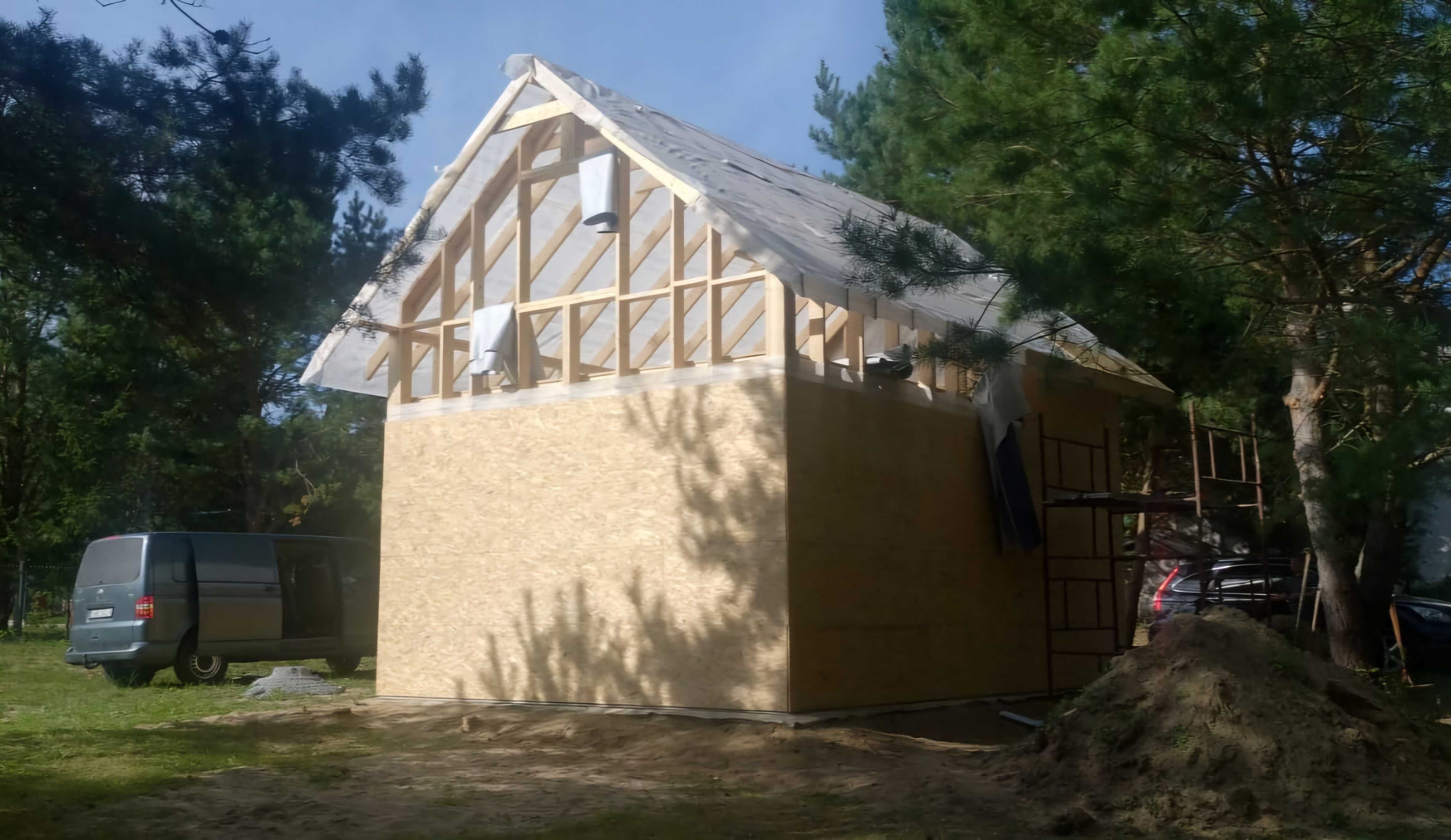Domek 35m2/ 70m2 konstrukcja szkieletowa