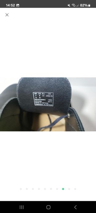 Замшевые полуботинки Clarks Desert Boots