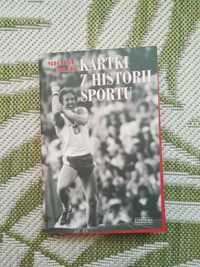 Książka Kartki z historii sportu M. Filek