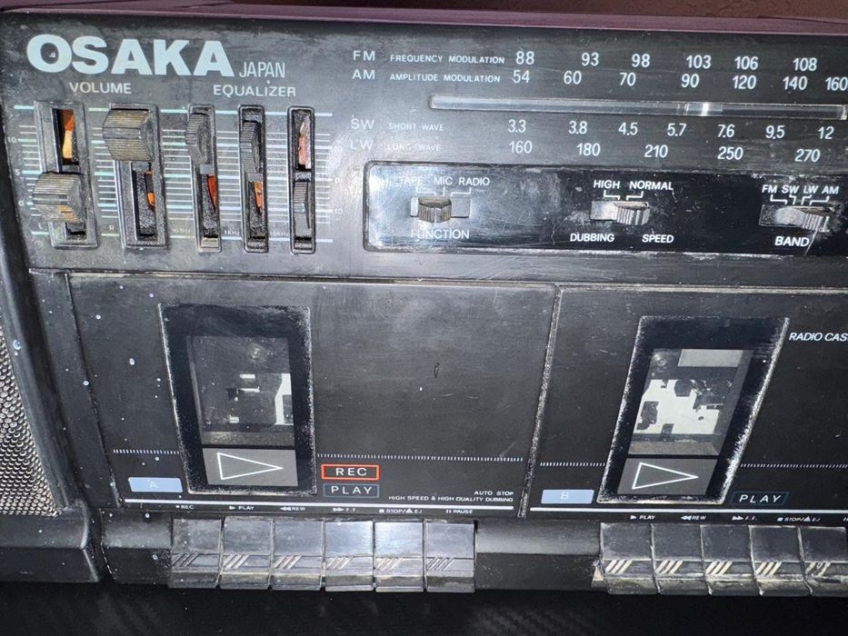 Магнітофон радіомагнітола Osaka