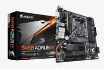 Płyta główna AM4 Gigabyte B450 AORUS M, Ryzen