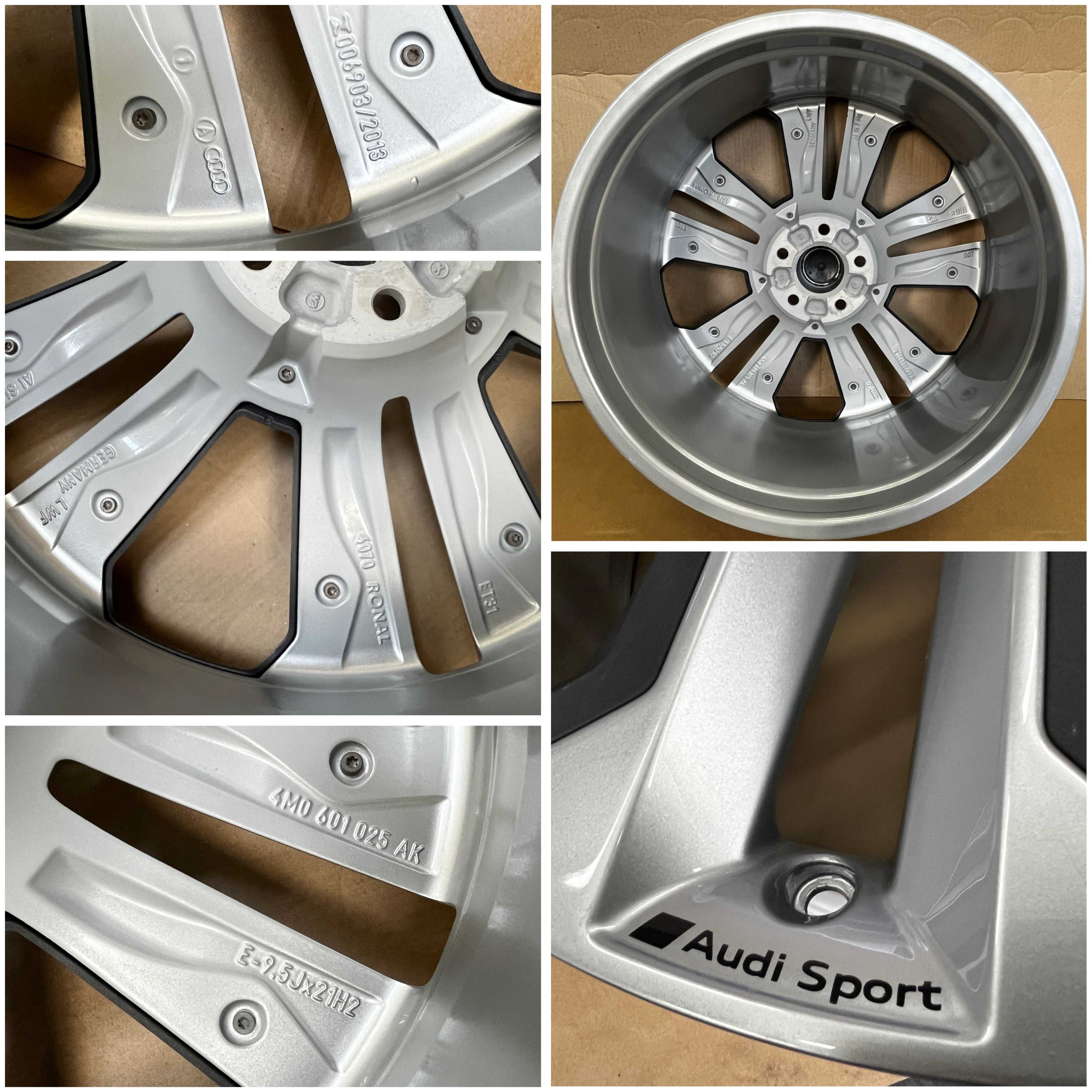 Felgi Audi Q7 4M0.601.025AK 9,5Jx21 ET31 5x112