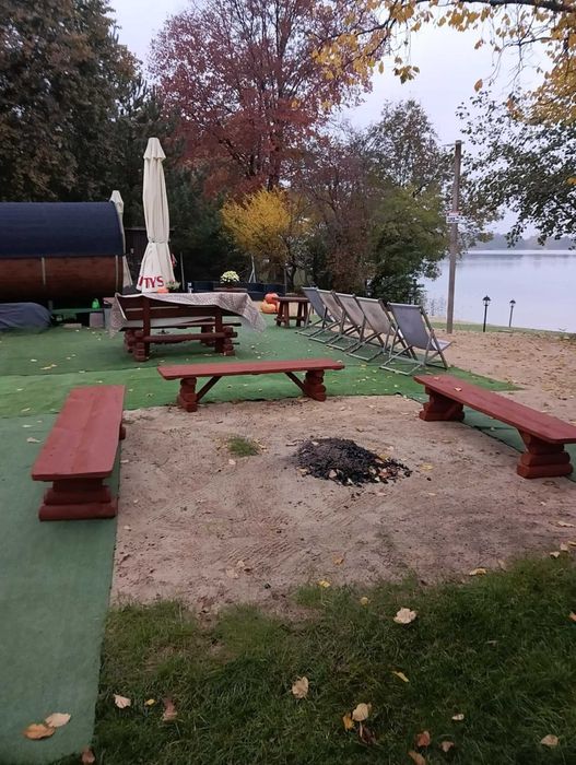 Sauna wynajem, morsowanie , Jezioro Białe, PLAŻA ZUZOLINKA
