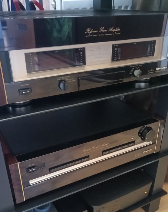 Pioneer M90a  C90 urushi hi end wzmacniacz końcówka  przedwzmacniacz