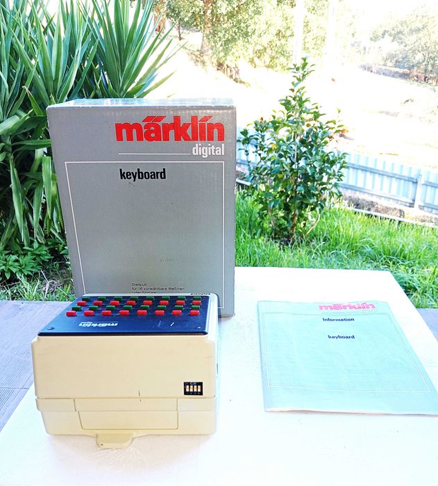 MARKLIN 6040, Teclado em caixa original