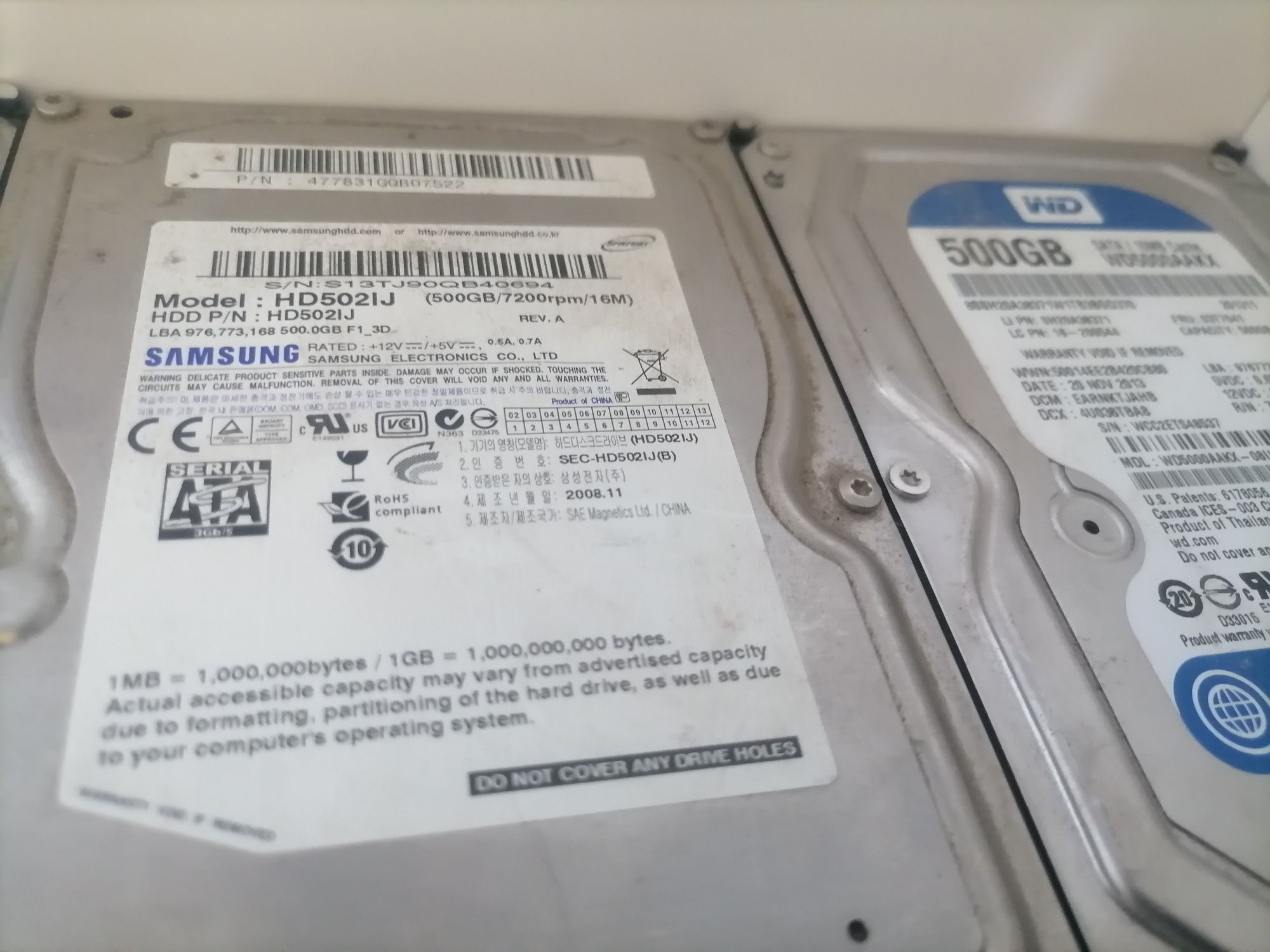 Pakiet dysków HDD