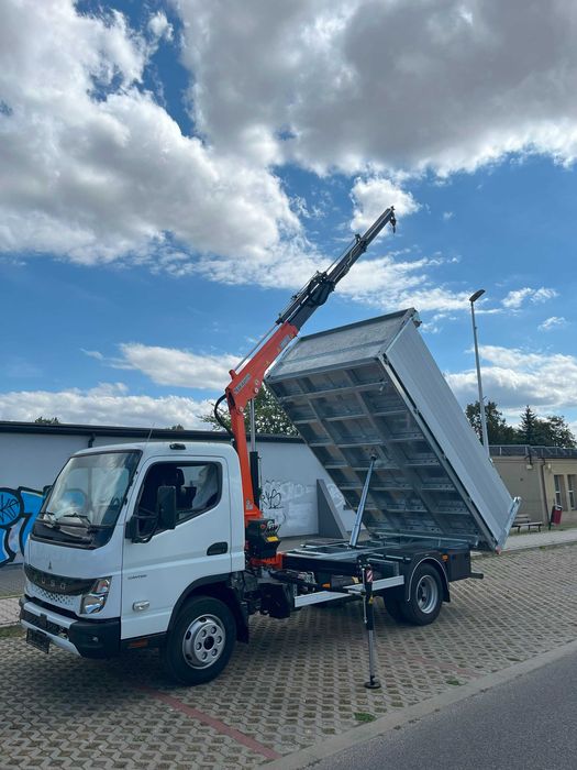 ZABUDOWA WYWROTKA Z ŻURAWIEM HDS (budowlanka, transport)