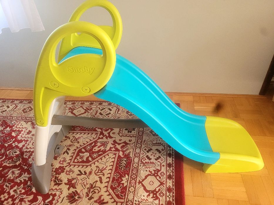 Smoby zjeżdżalnia plastikowa używana tylko w domu przez 1 dziecko