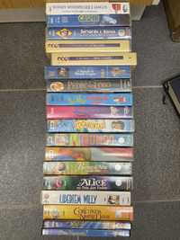 16 Cassetes de criança + 2 filmes