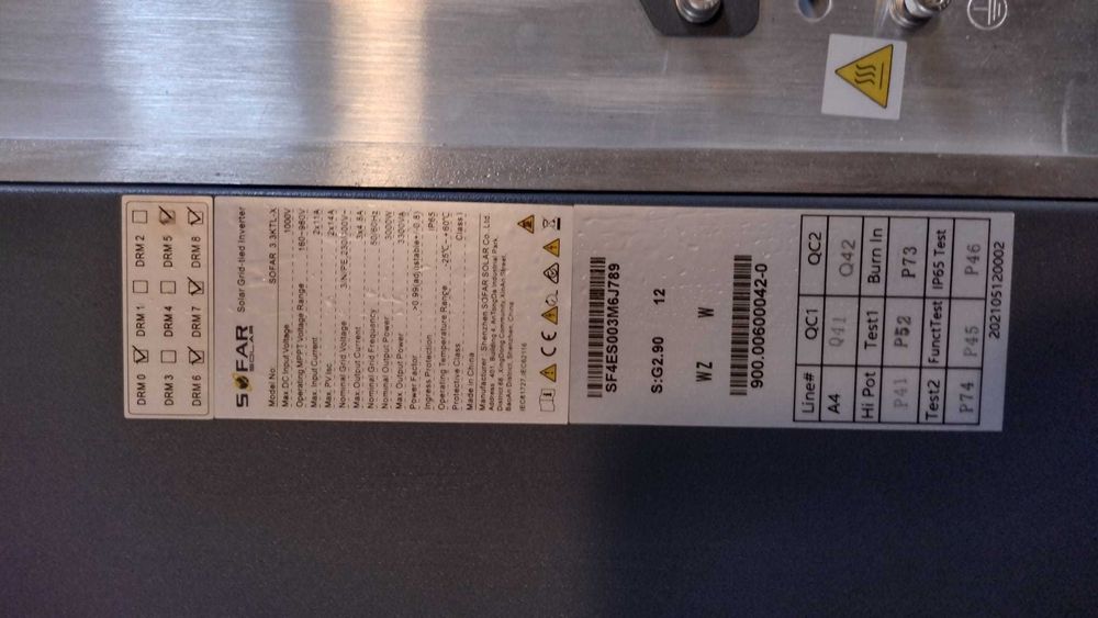 Falownik- Inwerter SOFAR 3,3 KTL-X trzyfazowy