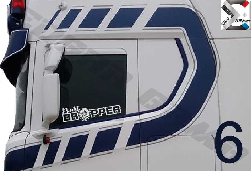 Autocolante para Vidro SCANIA Griffin + SUPER