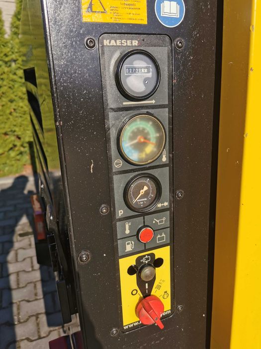 2015r 5700L/min Sprężarka śrubowa spalinowa KAESER M57 rejestracja