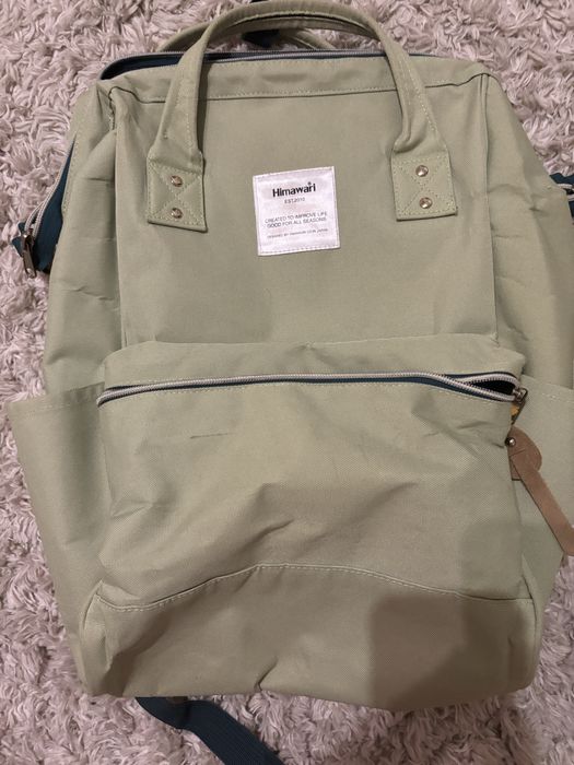 Рюкзак Himawari, світло-салатовий