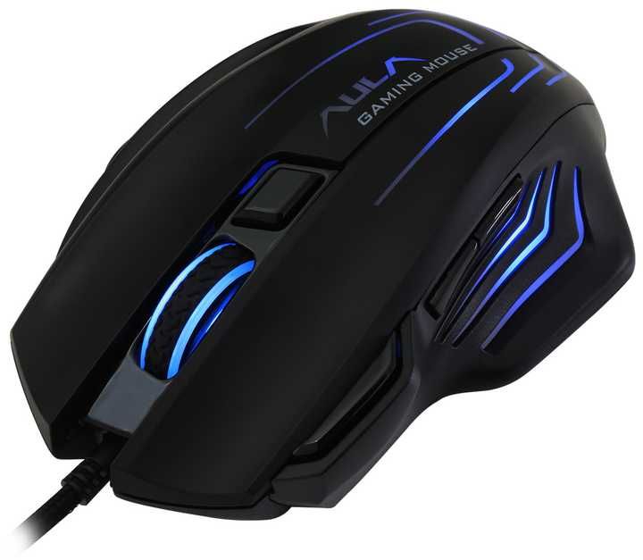Мышка игровая Aula S18 USB Black