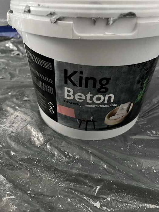 Beton strukturalny king beton jasno szary