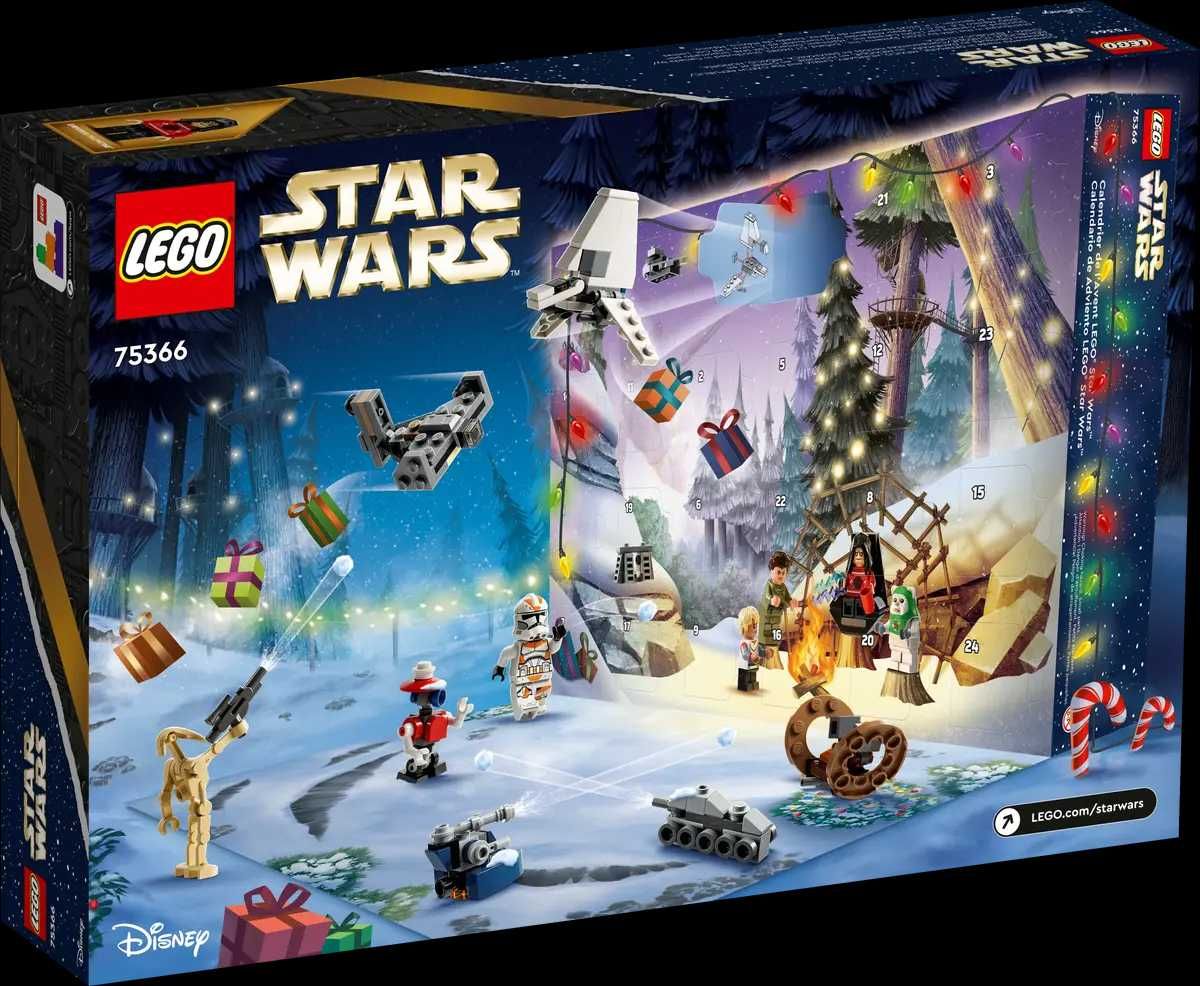 LEGO Новорічний адвент календар Star Wars 2023. Зоряні війни ЛЕГО
