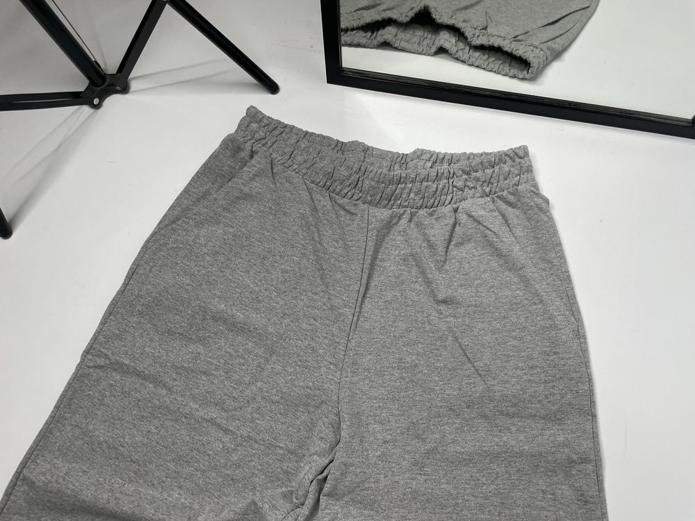 Широкі сірі спортивки Baggy Sweatpants штани широкие серые беггі