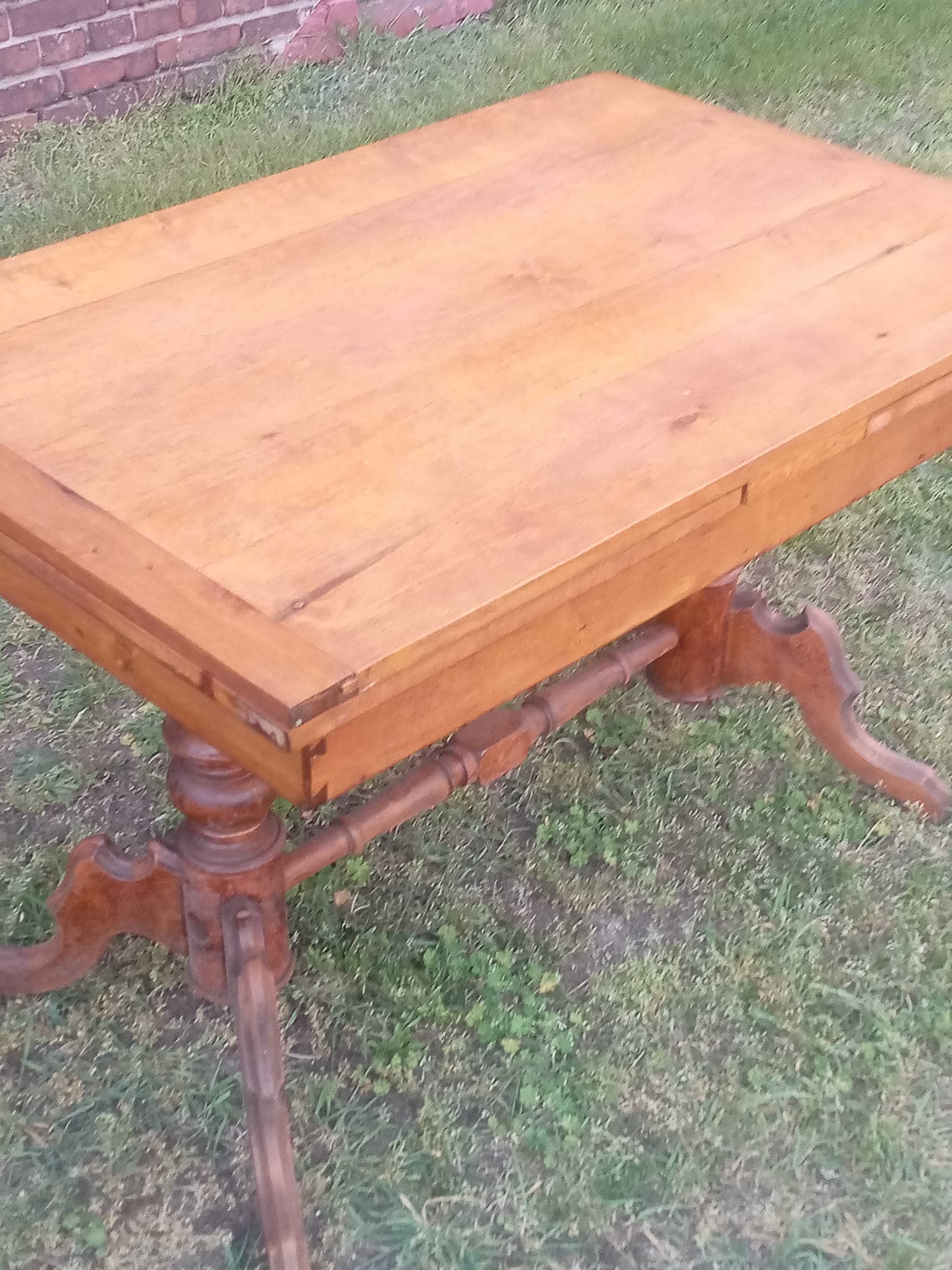 stół drewniany antyk