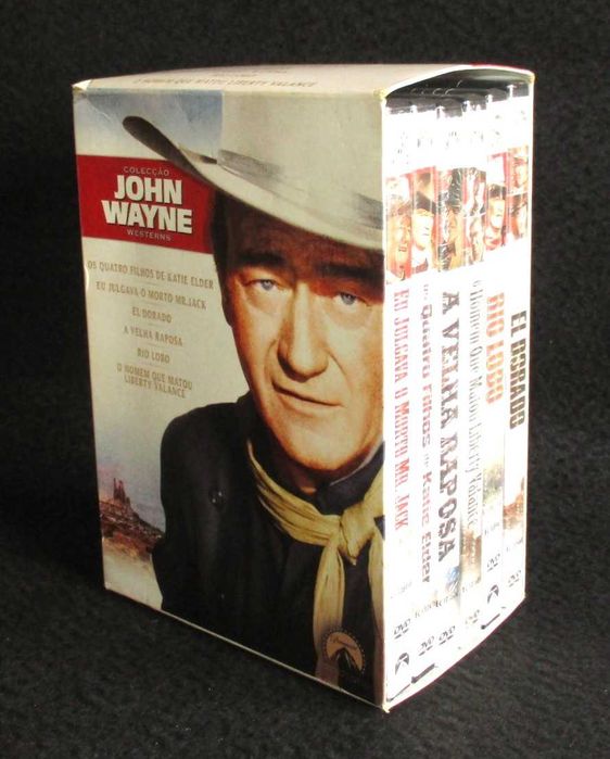 Colecção John Wayne Westerns DVD NOVO SELADO