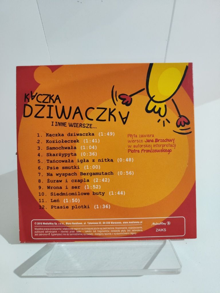 Kaczka dziwaczka i inne wiersze recytuje Piotr Fronczewski CD