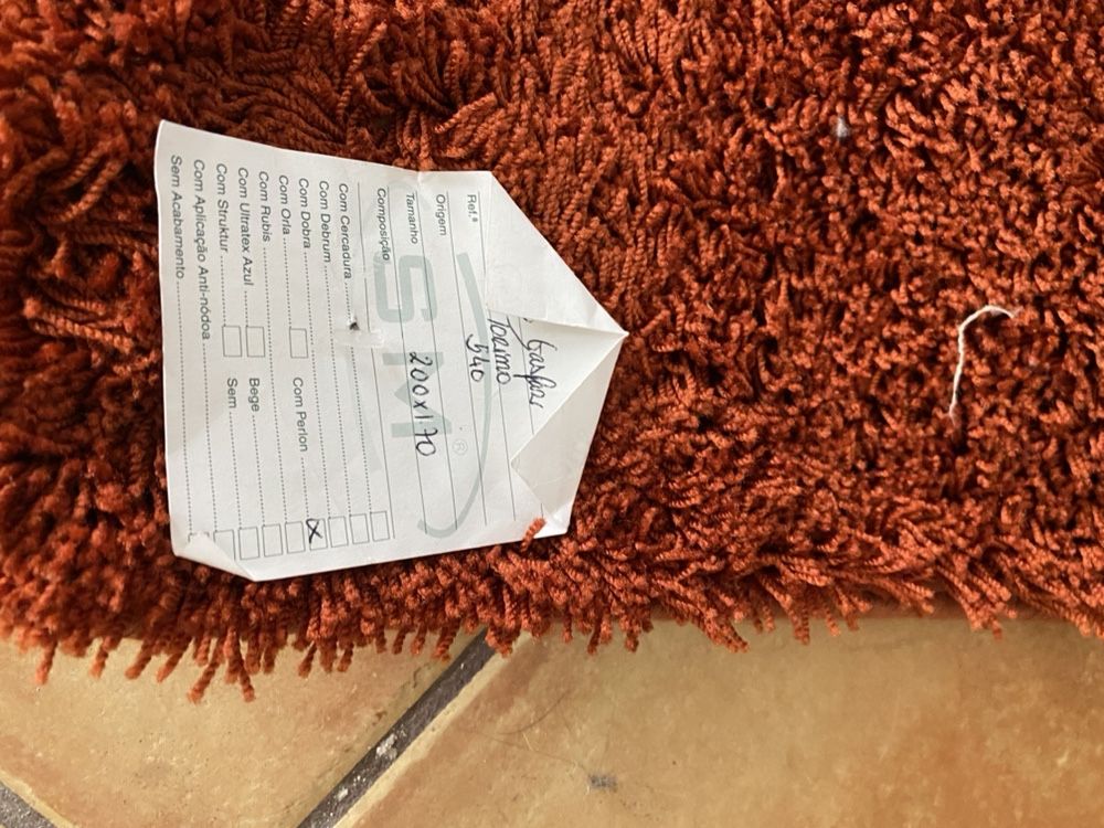 Tapetão novo 2,00 x 1,70 m