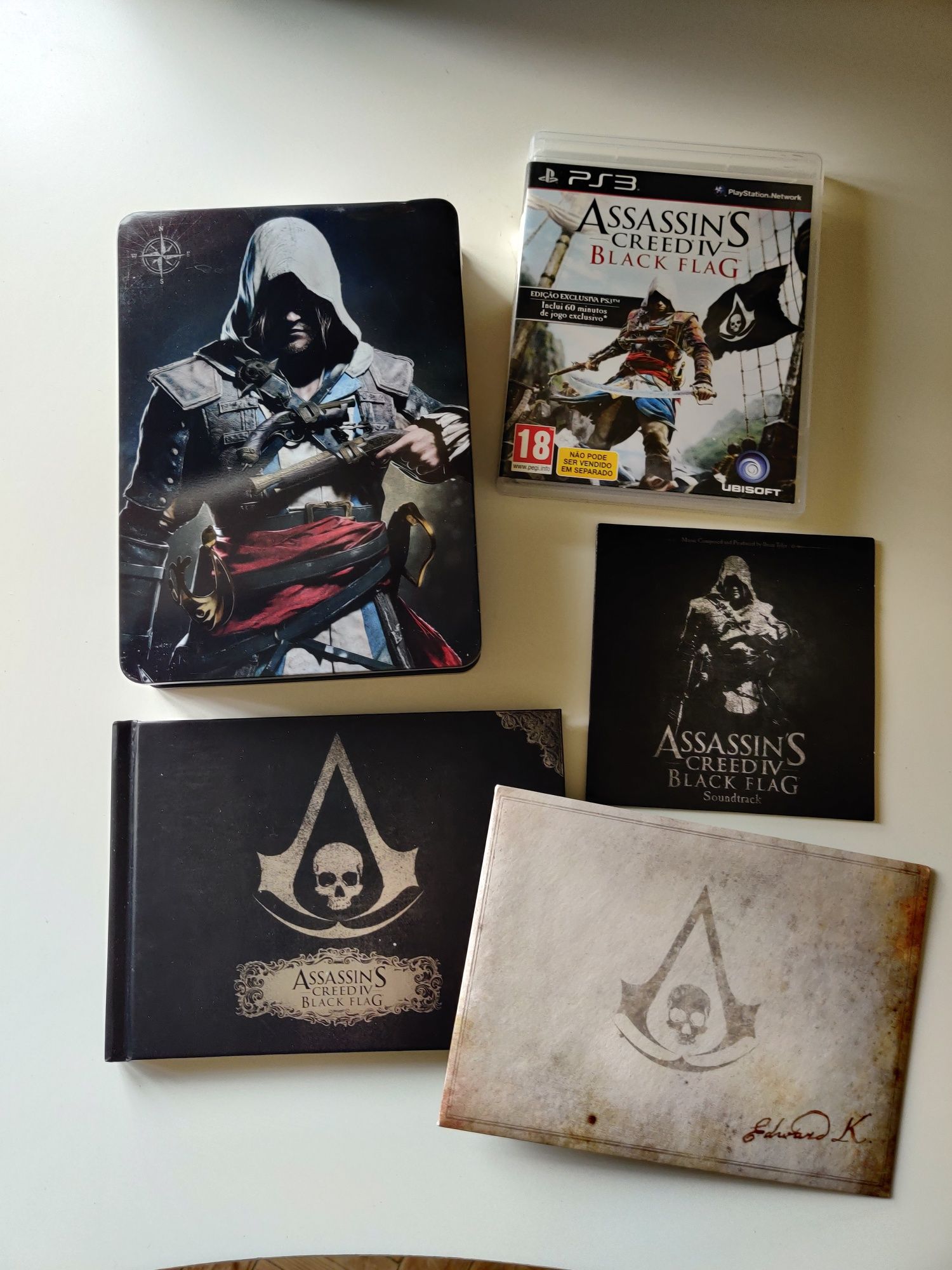 (PS3) Jogo Assassin's Creed IV Black Flag - Skull Edition