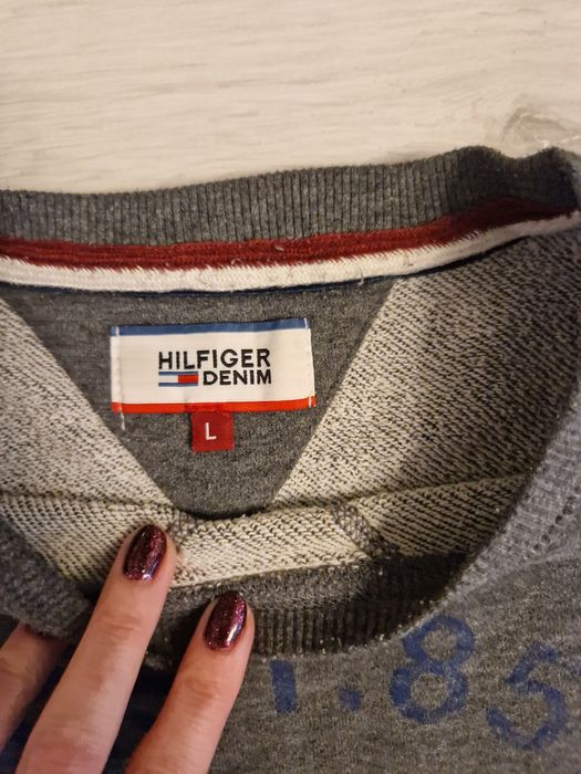 Bluza męska Tommy Hilfiger L szara