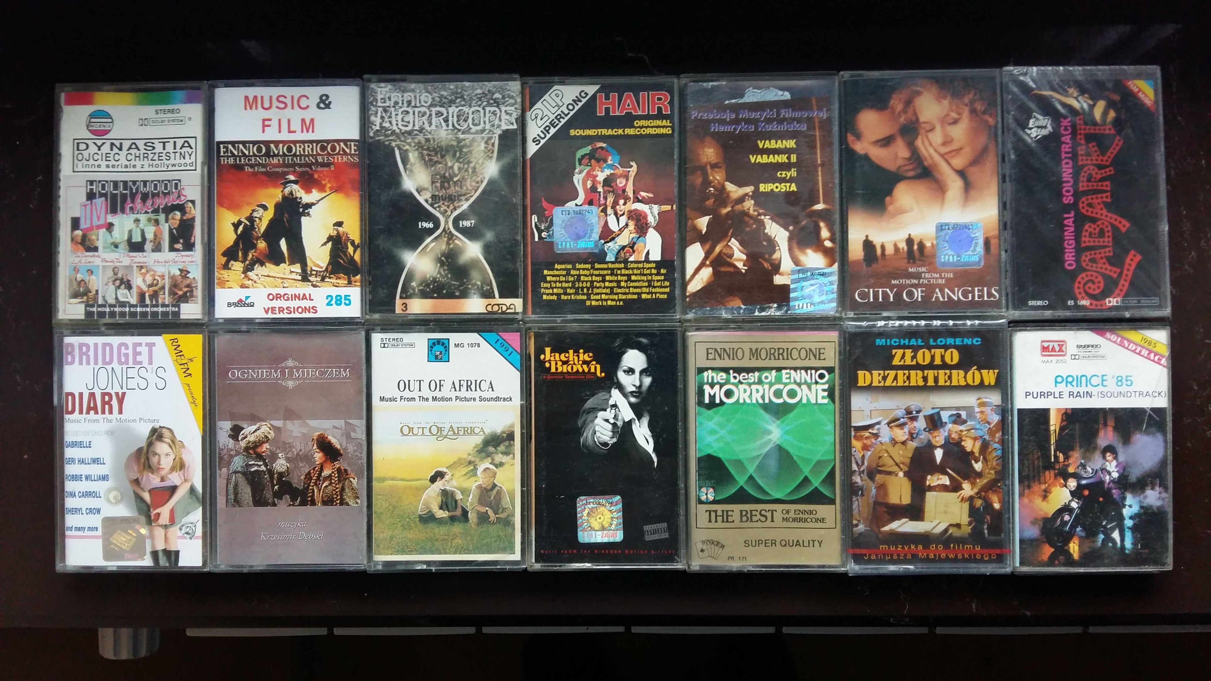 Kasety magnetofonowe z muzyką filmową/ Soundtracki