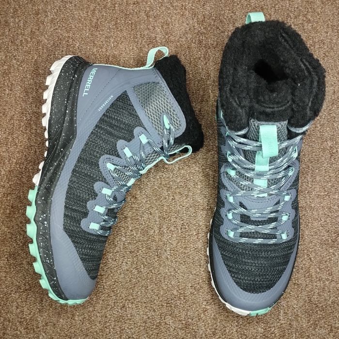 37,5,38,39. Крутезні термочеревики Merrell Bravada Knit Bluff Polar