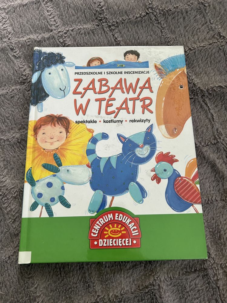 Zabawa w teatr centrum edukacji dziecięcej