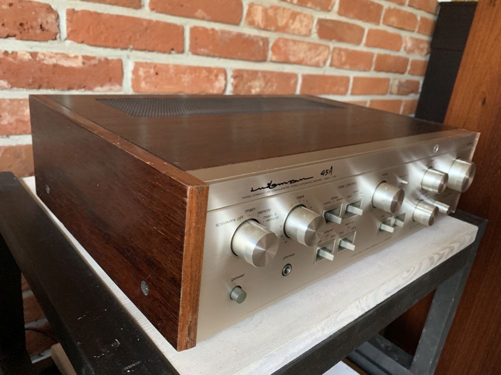 Luxman L-45A. Piękny klasyczny wzmacniacz.