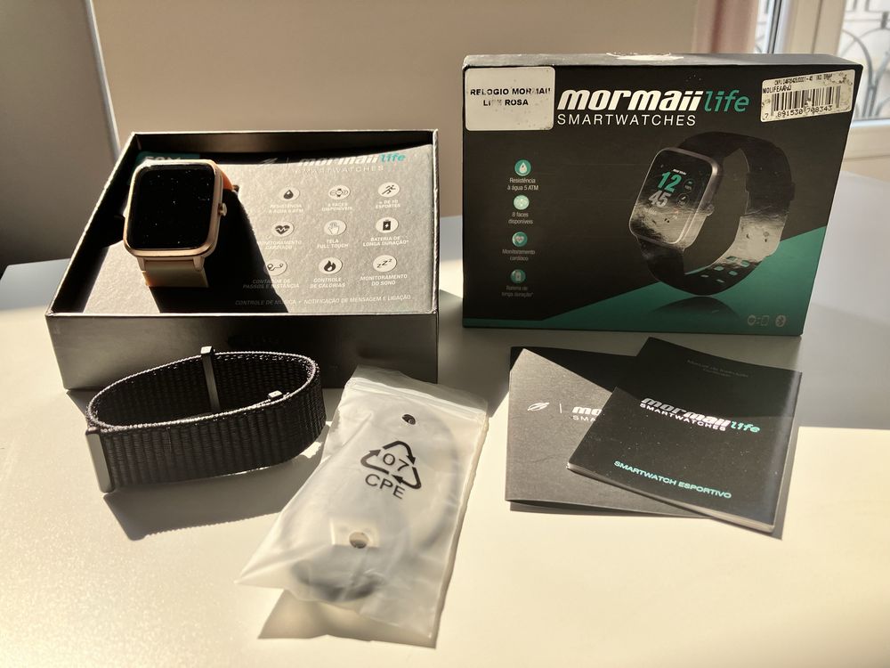 Smartwatches relogio Mormaii touchscreen  molifeah