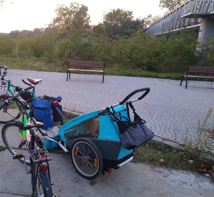 Przyczepka rowerowa dziecięca Croozer Kid 1