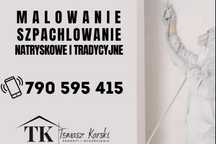 Malowanie i szpachlowanie REMONTY Skawina i okolice