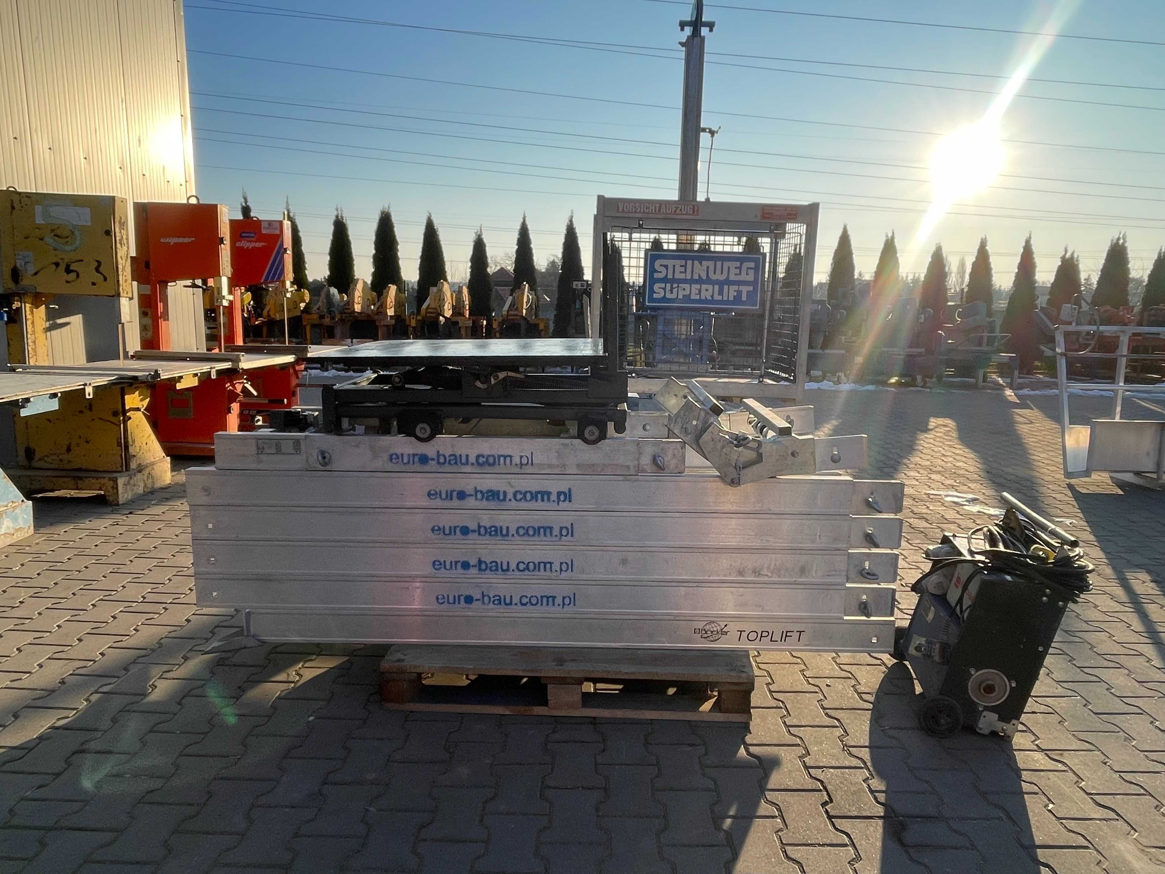 Winda drabina dekarska Bocker Top-Lift 250 Steinweg wciągarka Nr109
