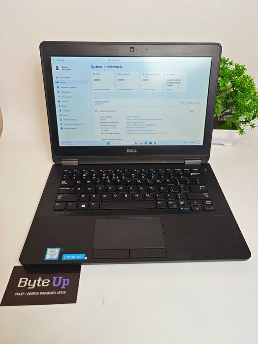 Dell Latitude E7270 – ultrabook, wydajny, z NOWĄ baterią
