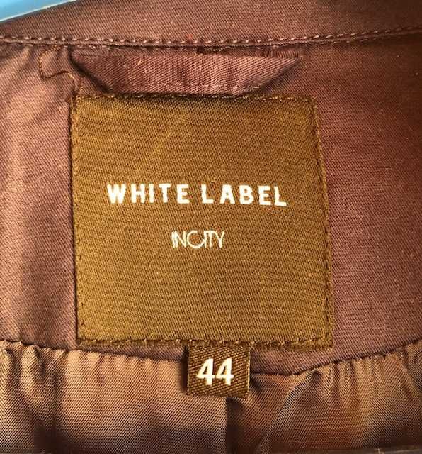 Тренч. Плащ темно синего цвета. Размер 44. Новый без этикетки.