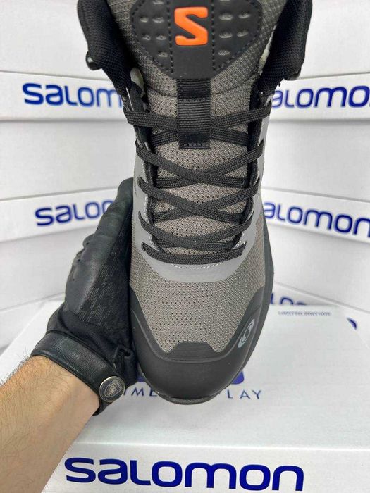 ХУТРО! Salomon Elixir Activ Gore-Tex Black Gray 41 42 43 44 45 46 GTX