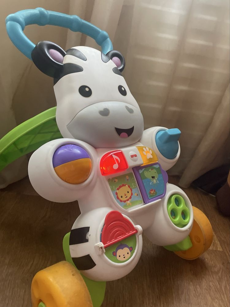 Інтерактивні ходунки Fisher price Зебра