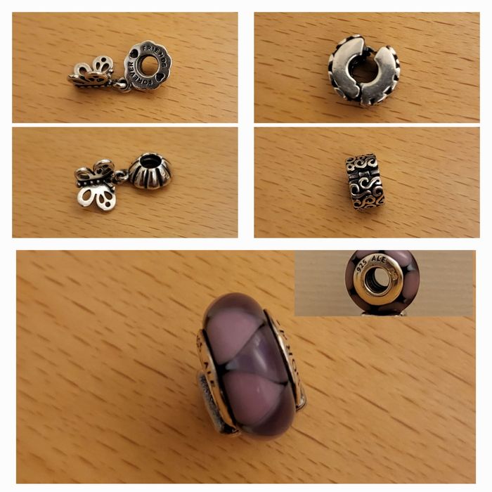 PANDORA - Pulseira e Contas