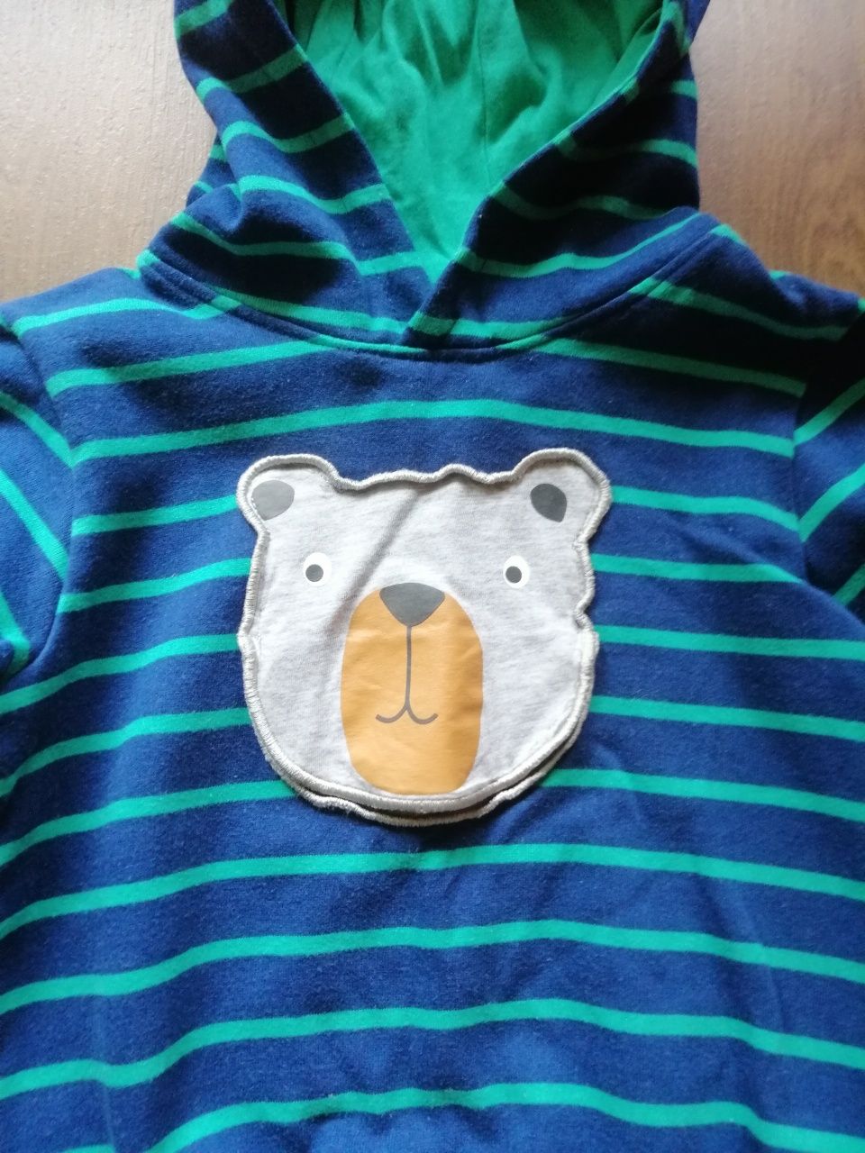 Interaktywna bluza z kapturem dla chłopca dziewczynki Lupilu 98 / 104