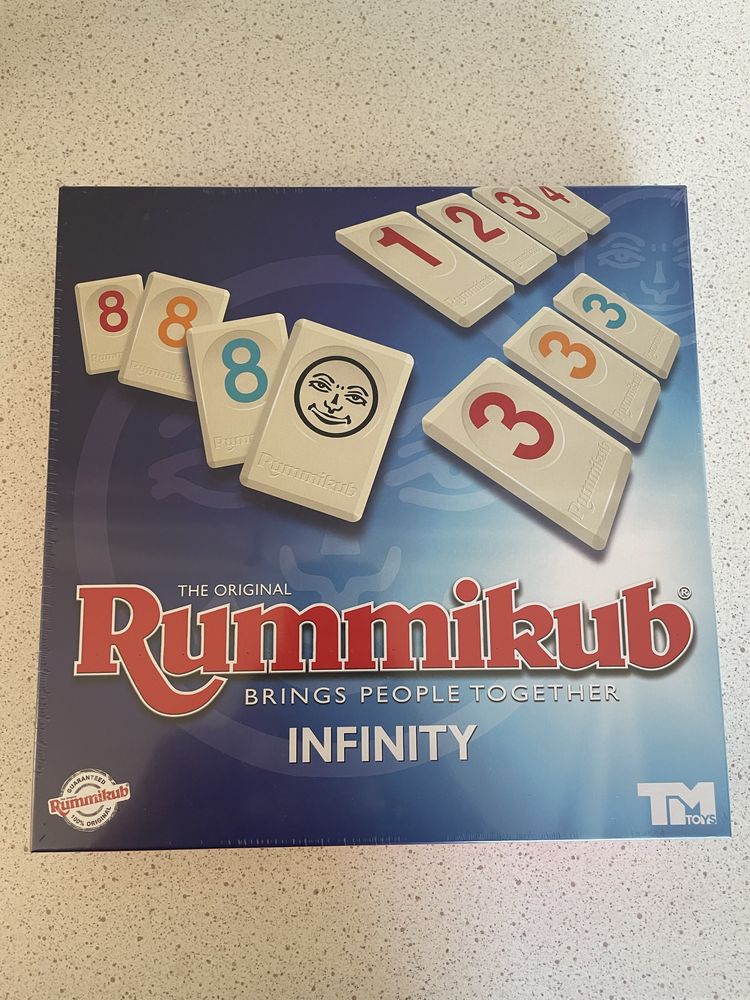 Gra planszowa strategiczna rummikub infinity TmToys