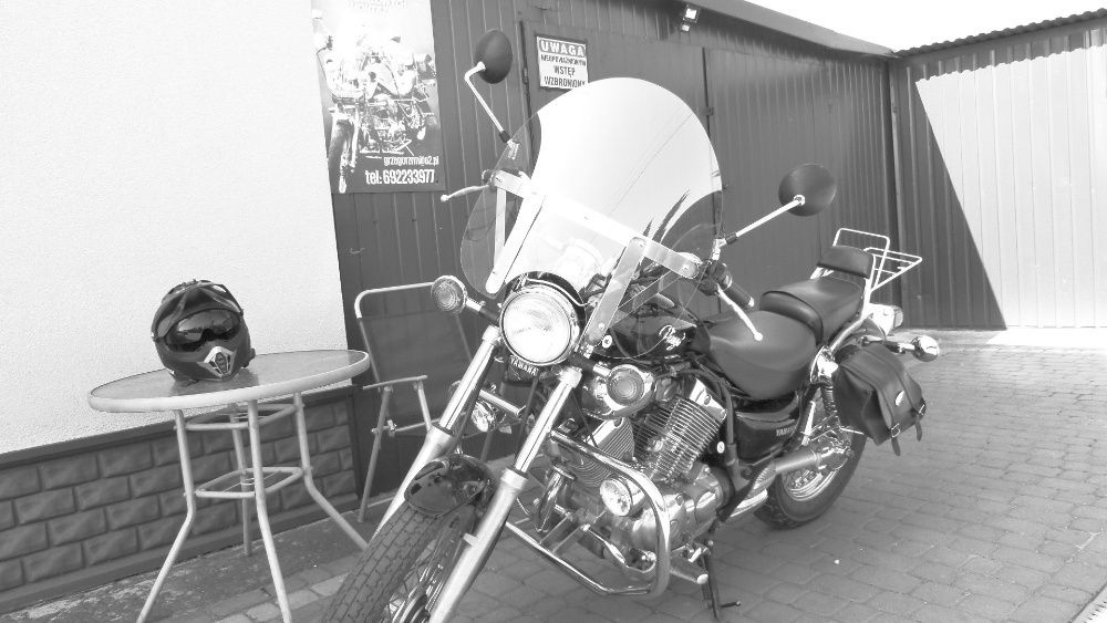 Szyba xv 535 yamaha virago 125 xv 250 duża 53x51