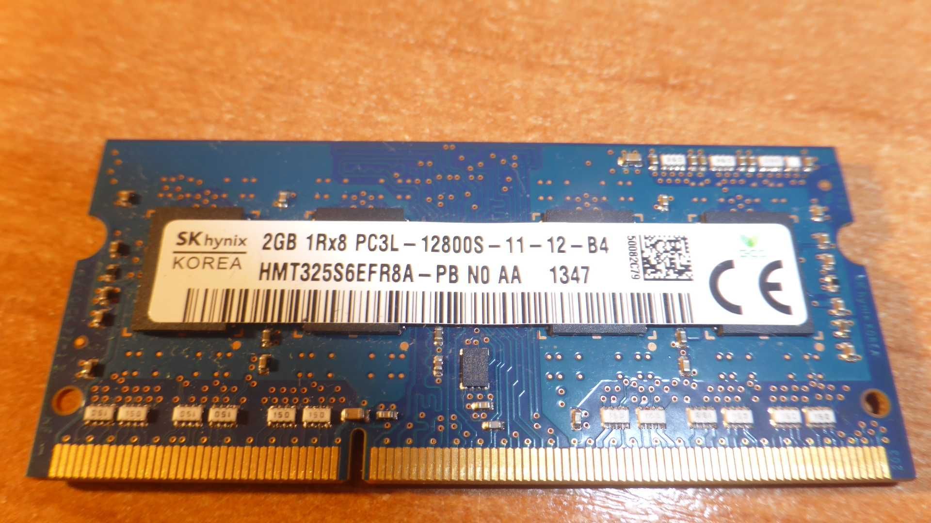 Hynix DDR3L, 2GB, 1600 MHz