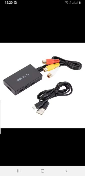 Видео композитных конвертер от AV к HDMI адаптер HDMI 1080P