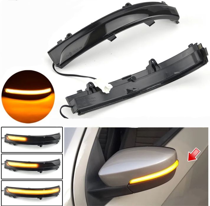 Динамични поворотники VW Passat B7 CC Jetta Vento Voyage Volkswagen