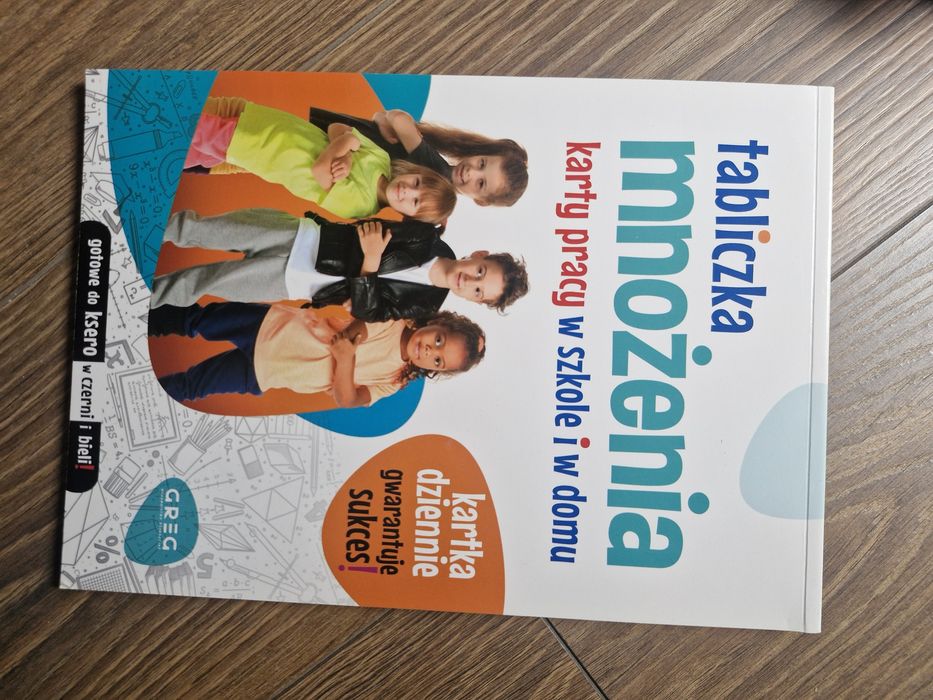 Tabliczka mnożenia Greg karty pracy w domu i w szkole