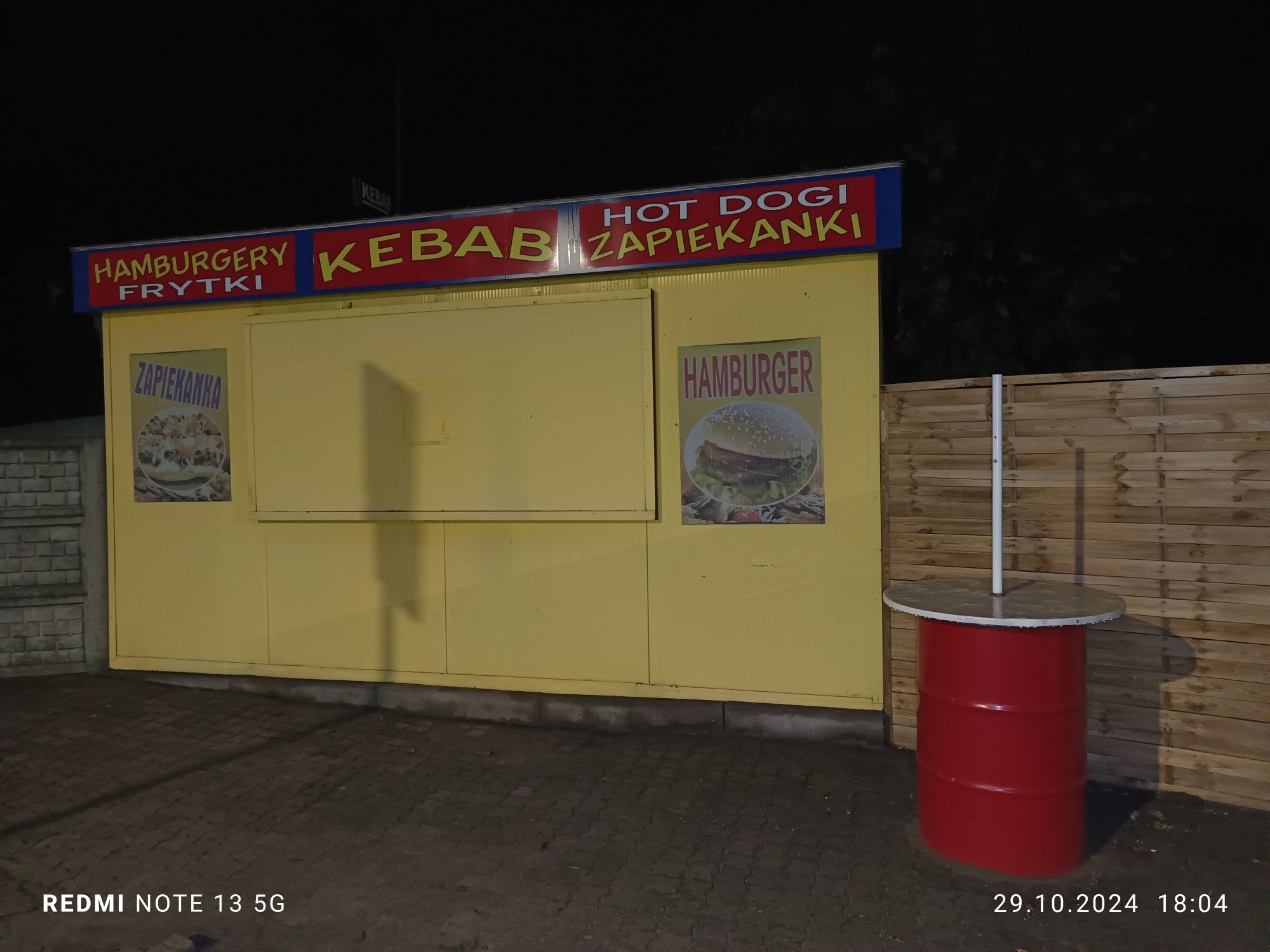 Budka  gastronomiczna , kebab