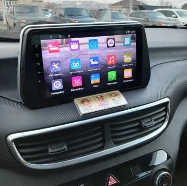 Android TUCSON Hyundai IX35 GPS Tesla Туксон Дисплей CarPlay Магнитола
